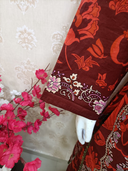 Kanooz Pakistani style 3-Piece Suit