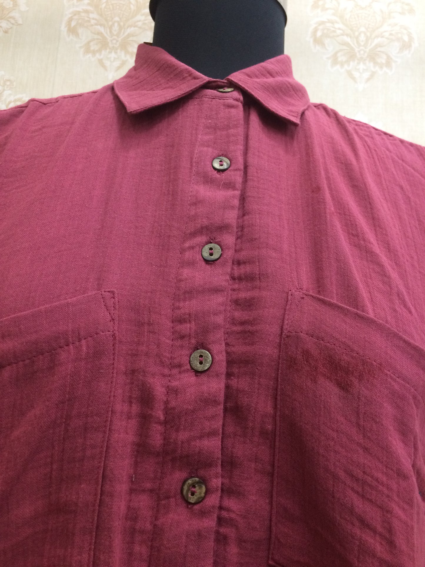 Soft Gauze Cotton Shirt