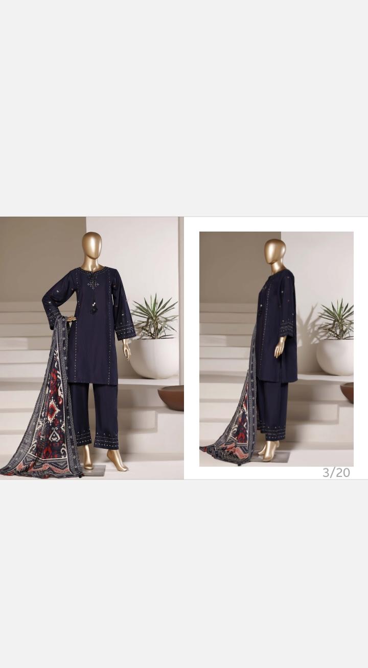 Sadabahar Eclair Embroidered 3 Piece Collection 2026
