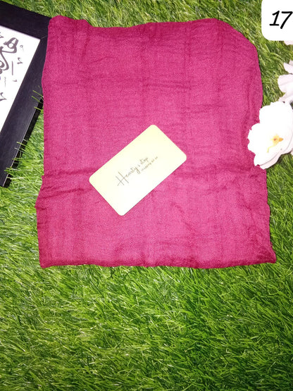 Crinckle cotton hijab