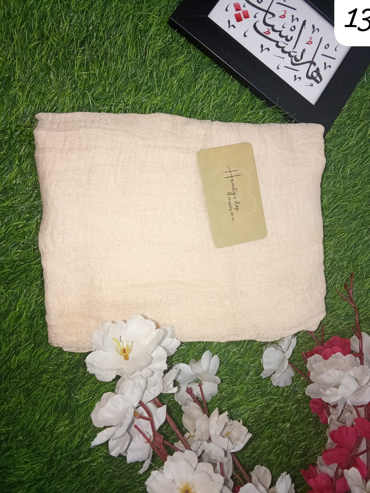 Crinckle cotton hijab