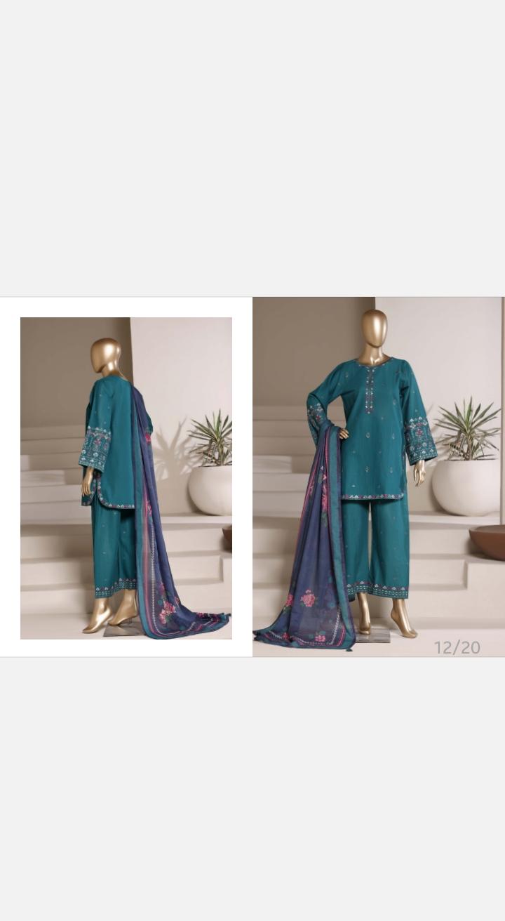 Sadabahar Eclair Embroidered 3 Piece Collection 2026