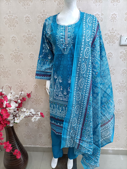 Pakistani dress firozi