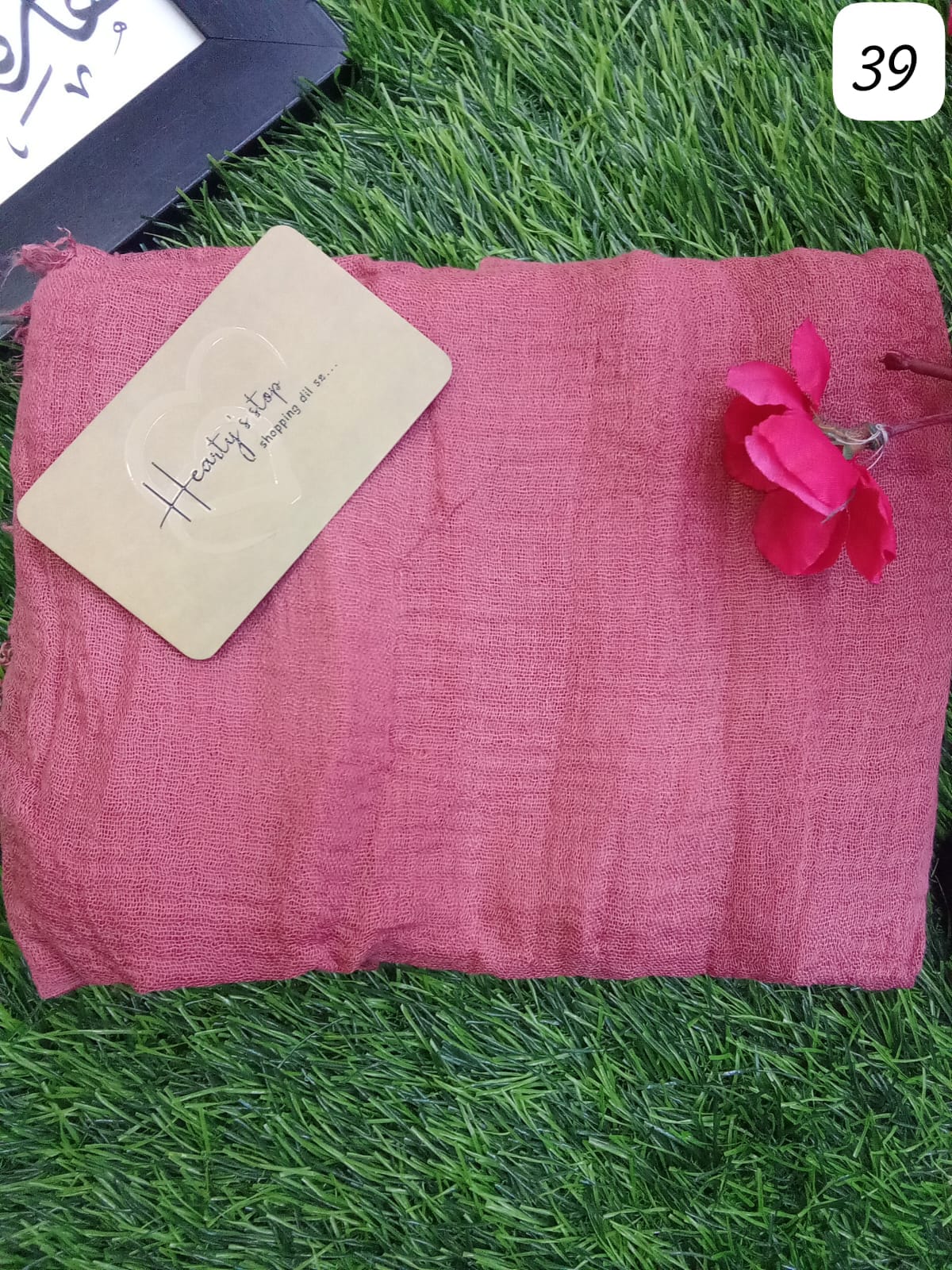 Crinckle cotton hijab
