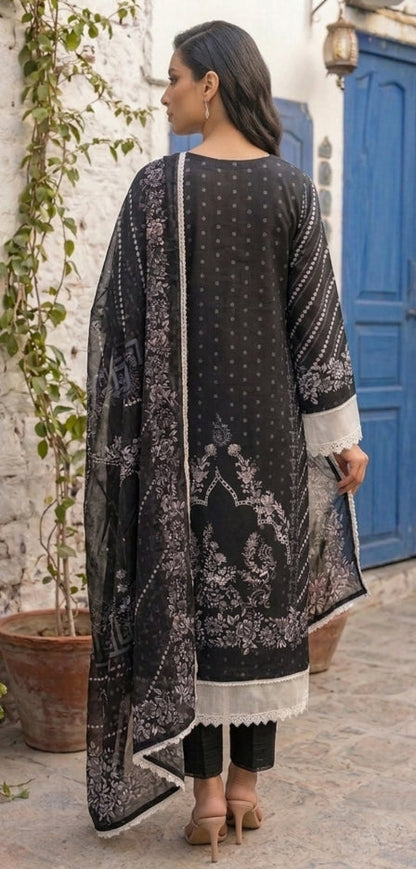 Urooj Pakistani style 3-Piece Suit