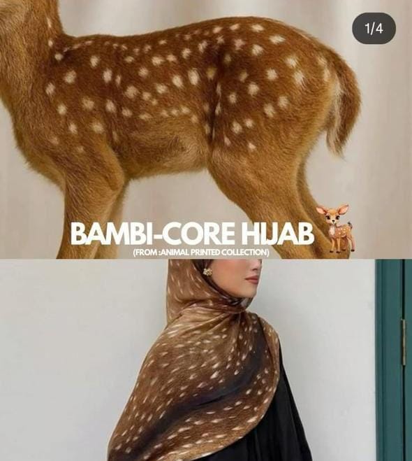 Animals Pattern hijab