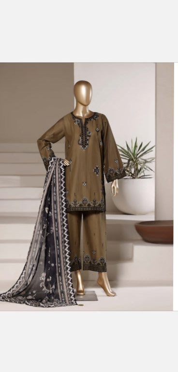 Sadabahar Eclair Embroidered 3 Piece Collection 2026