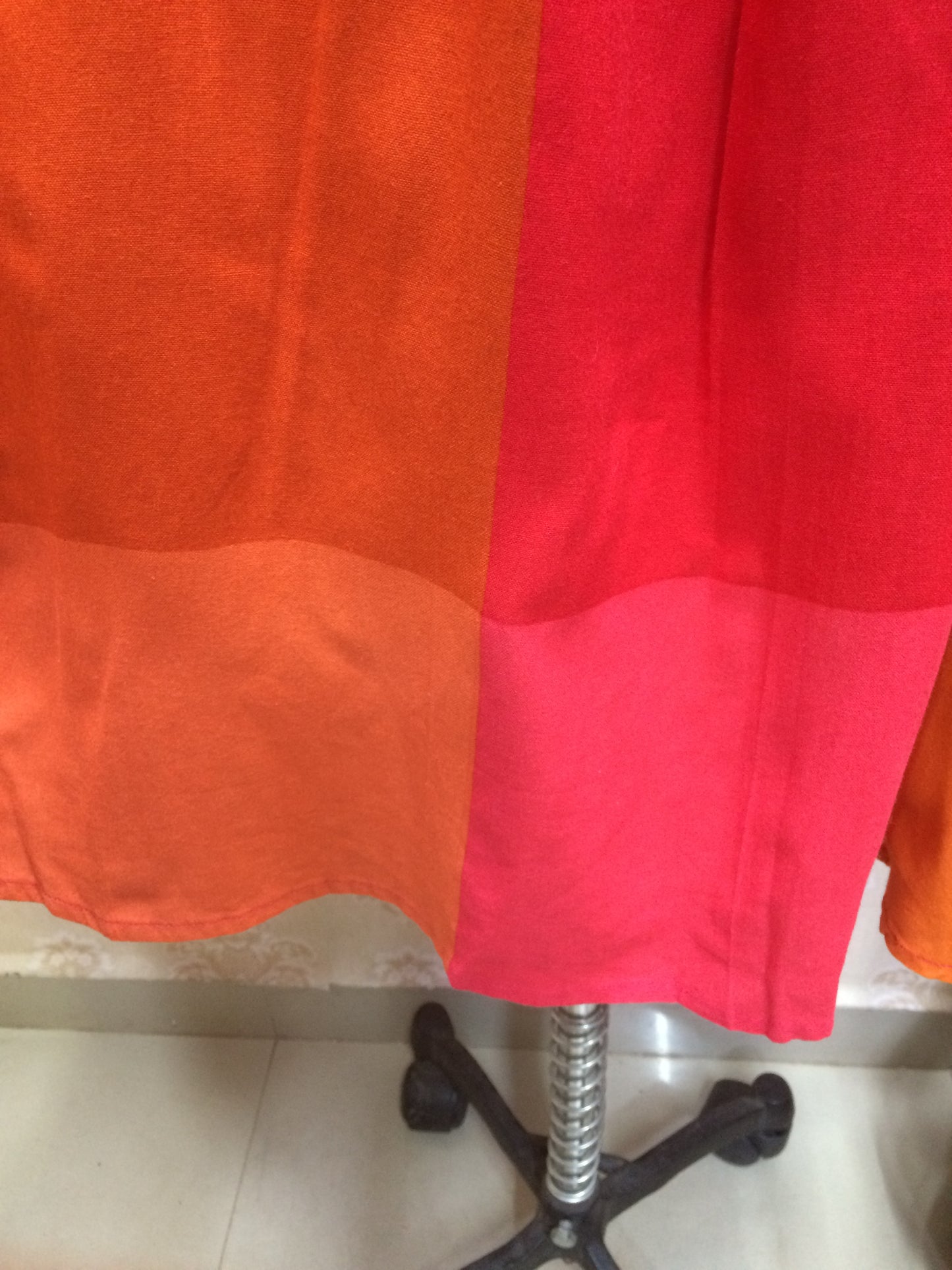 Vibrant Color Block cotton  Kurta Tunic Top