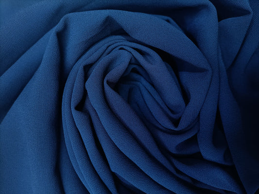Premium Prussian Blue Chiffon Hijab