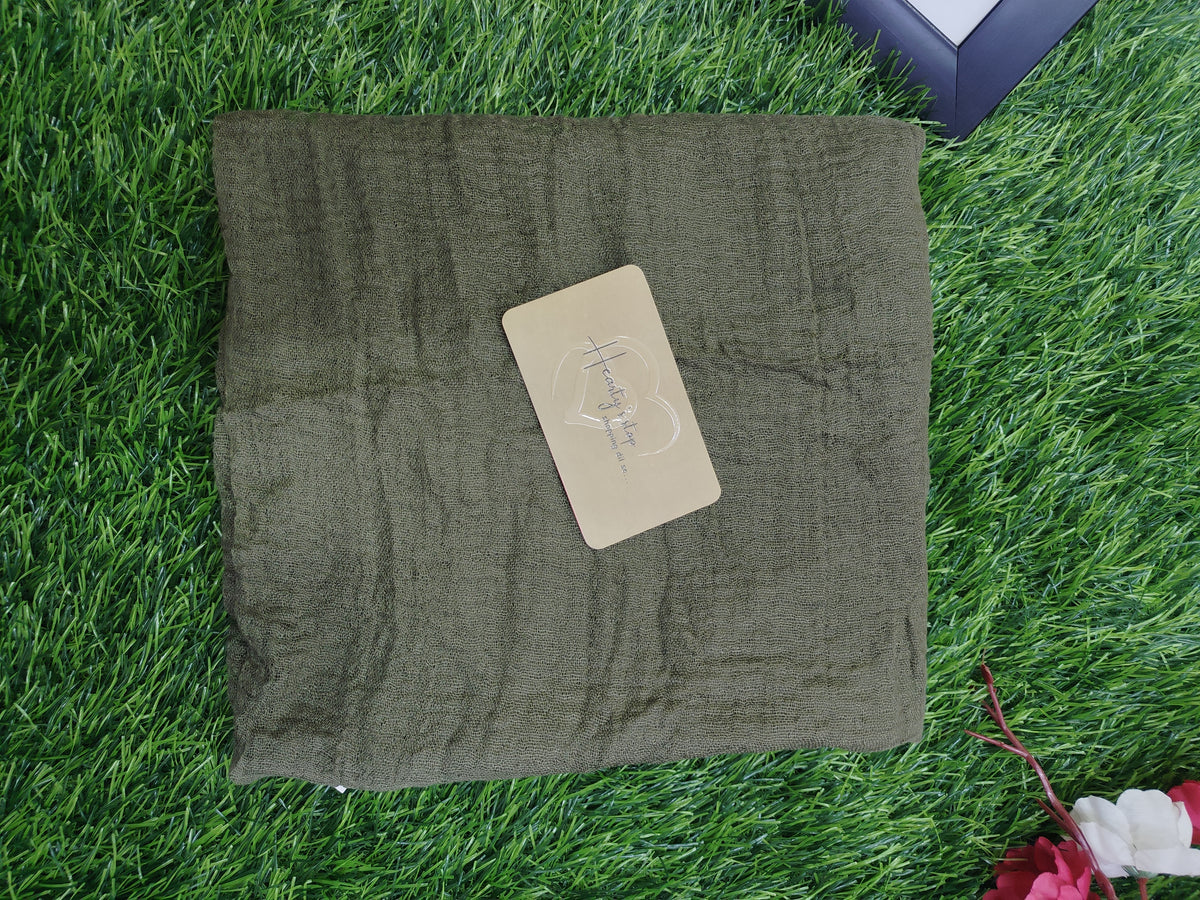 Crinckle cotton hijab