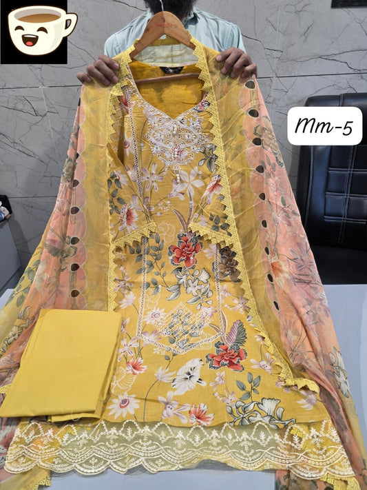 Sophiya Pakistani style floral suit