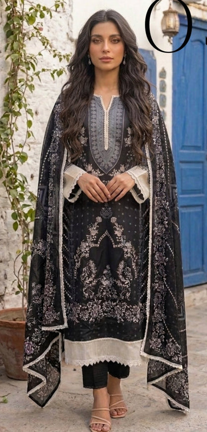 Urooj Pakistani style 3-Piece Suit