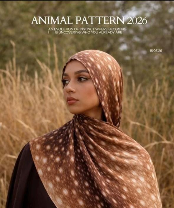 Animals Pattern hijab