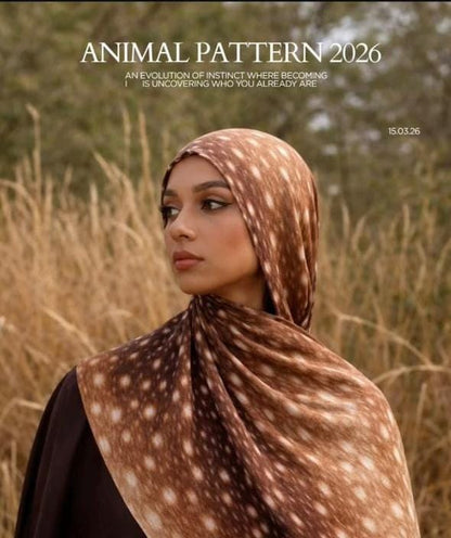Animals Pattern hijab