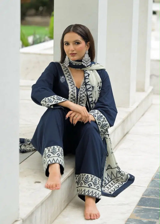 Farshi Shalwar 3-Piece Suit