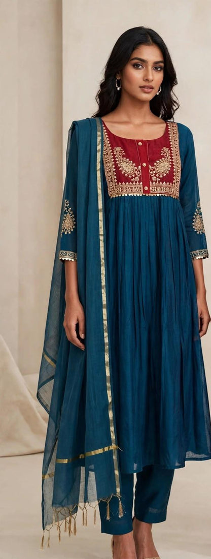 Anarkali 3-Piece Set