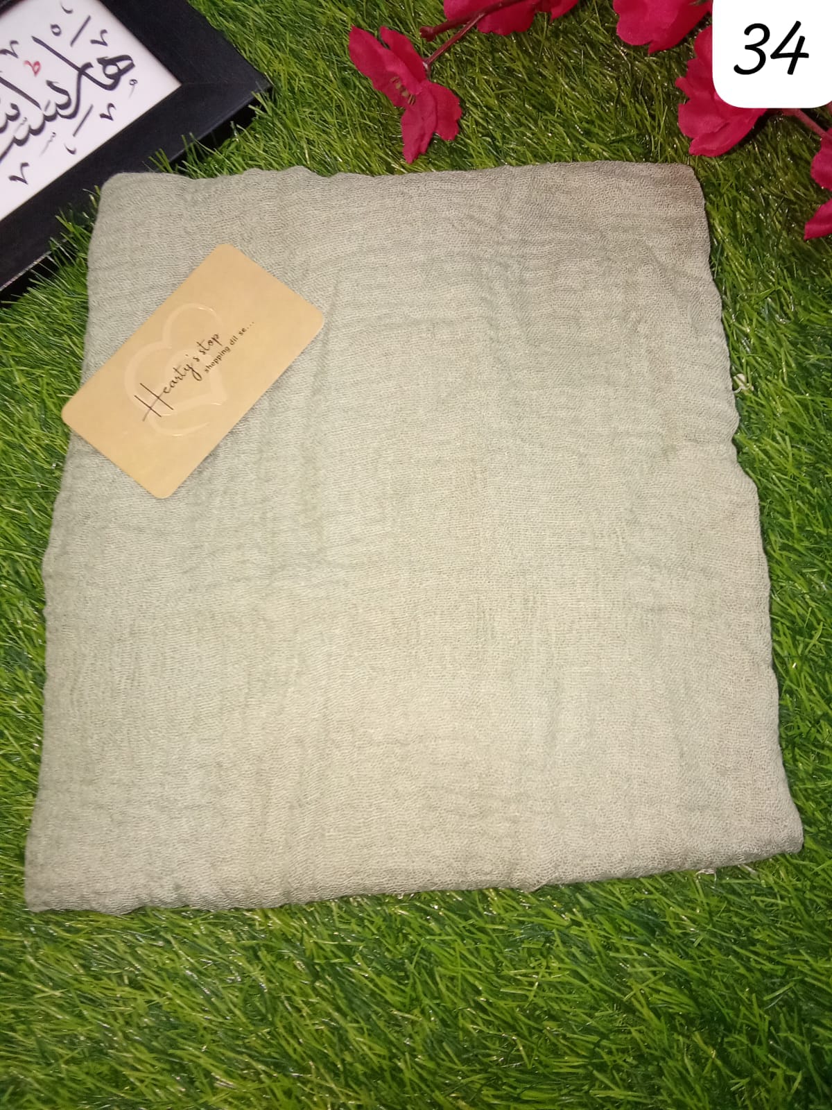 Crinckle cotton hijab