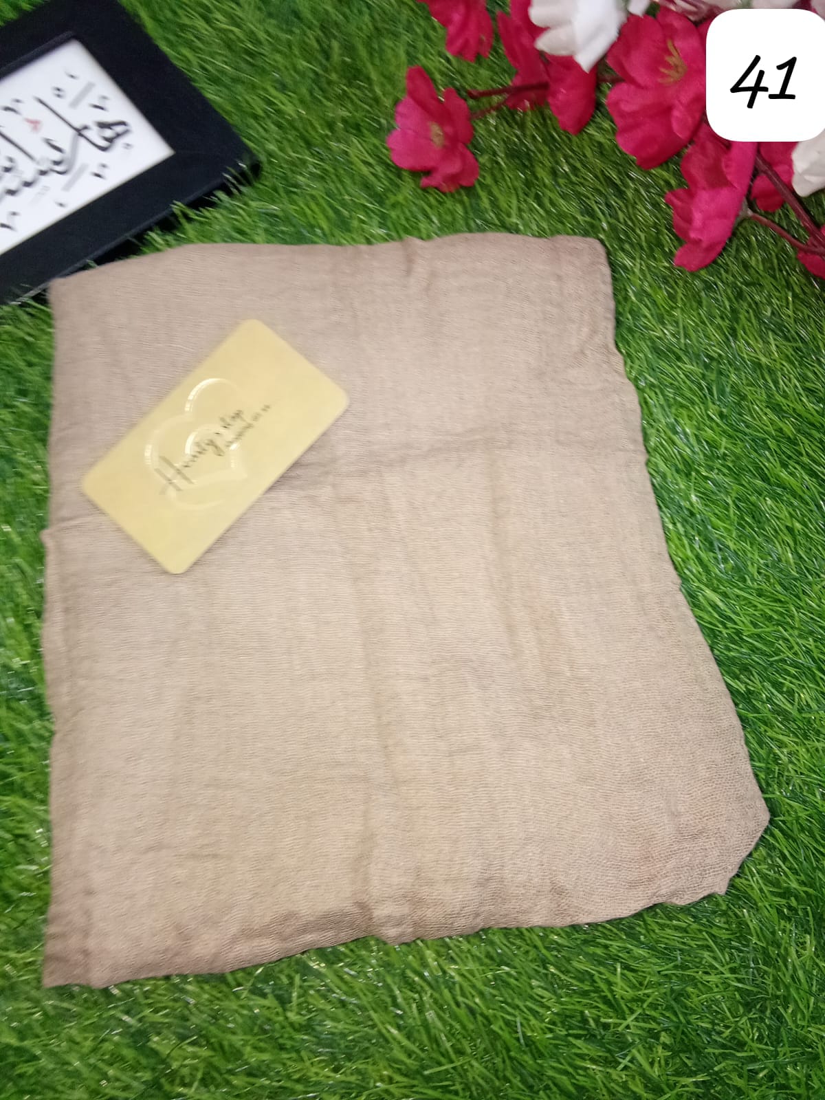 Crinckle cotton hijab