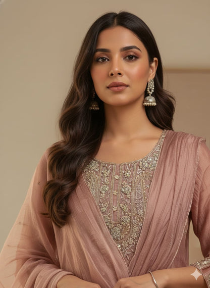 Festive Palazzo Suit