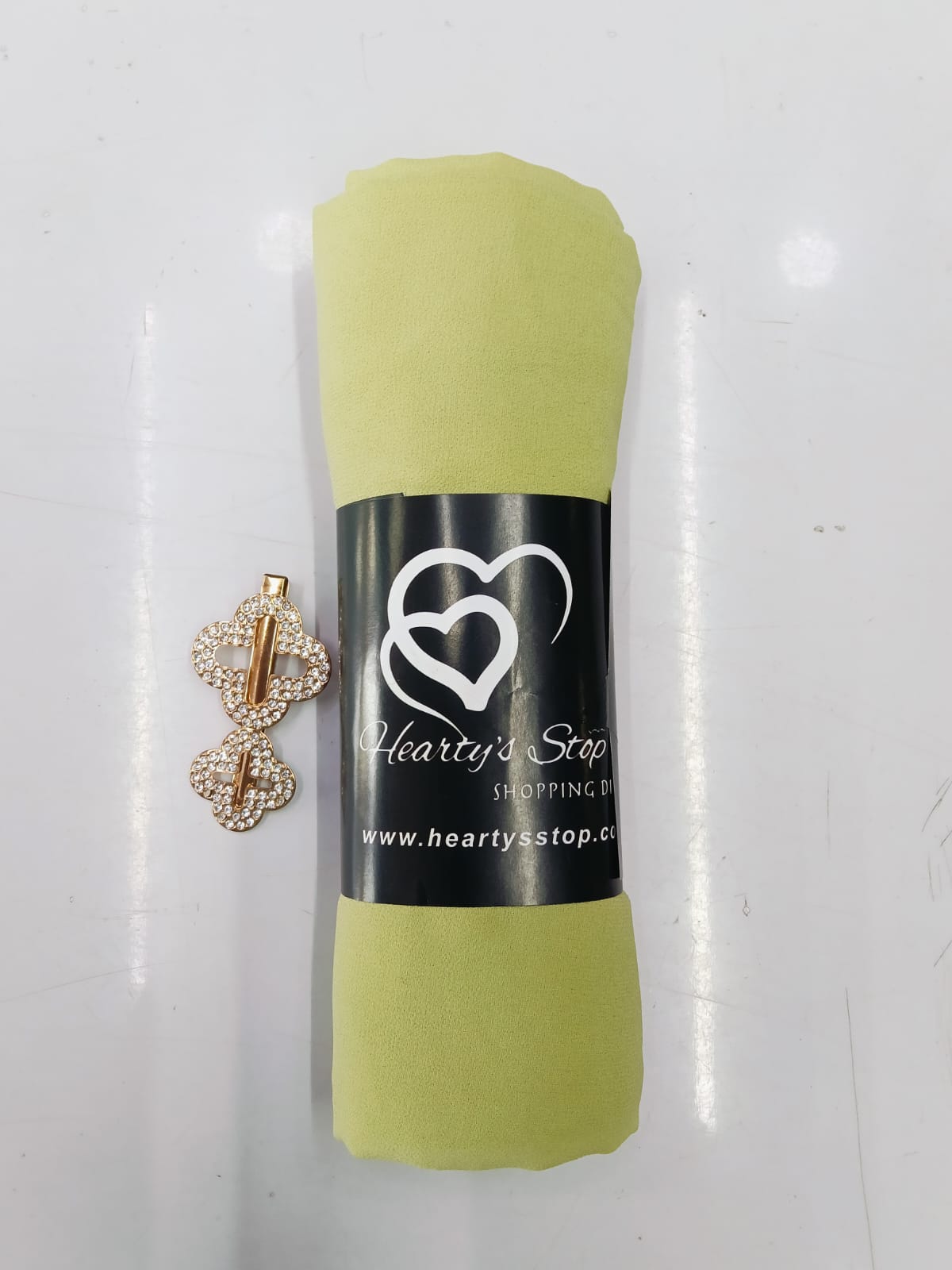 Premium Matcha Green Chiffon Hijab