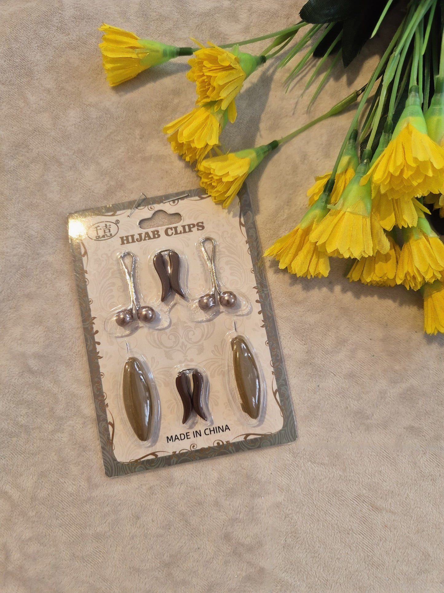 Hijab Pins Combo 6 Piece Multi-Style Collection