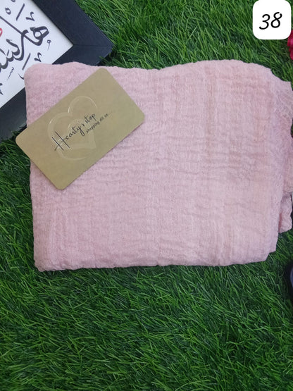 Crinckle cotton hijab