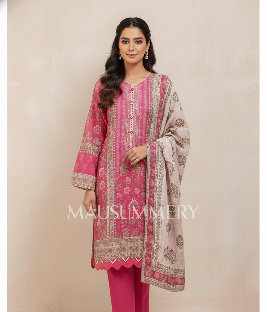 Mausummery vol 7 Dark Pink and Cream