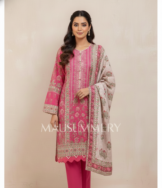 Mausummery vol 7 Dark Pink and Cream