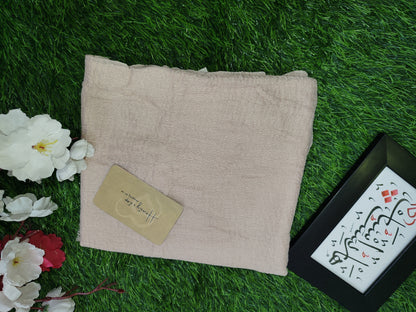 Crinckle cotton hijab